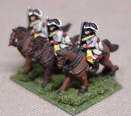 Dragoon Troopers in Tricorne